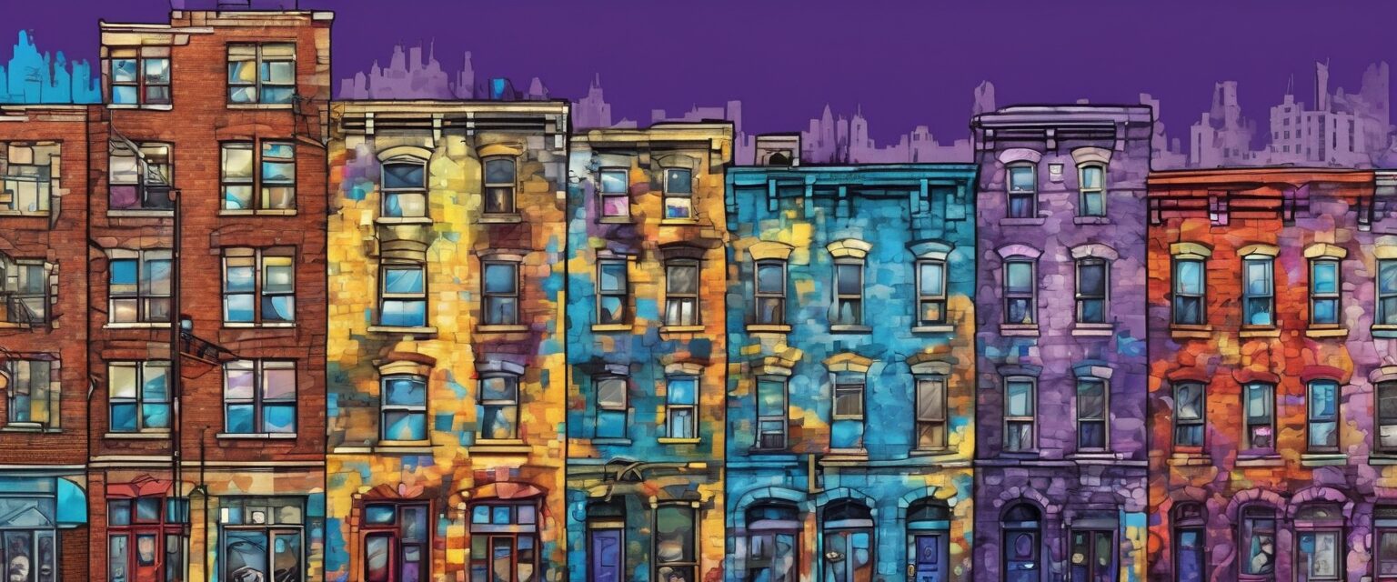  "Atardecer Urbano: El Mural de VAN"

