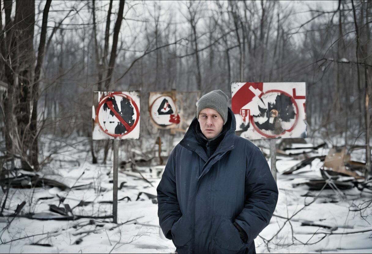  "Centinelas Silenciosos: La Señalización de la Radiación en Chernobyl"

