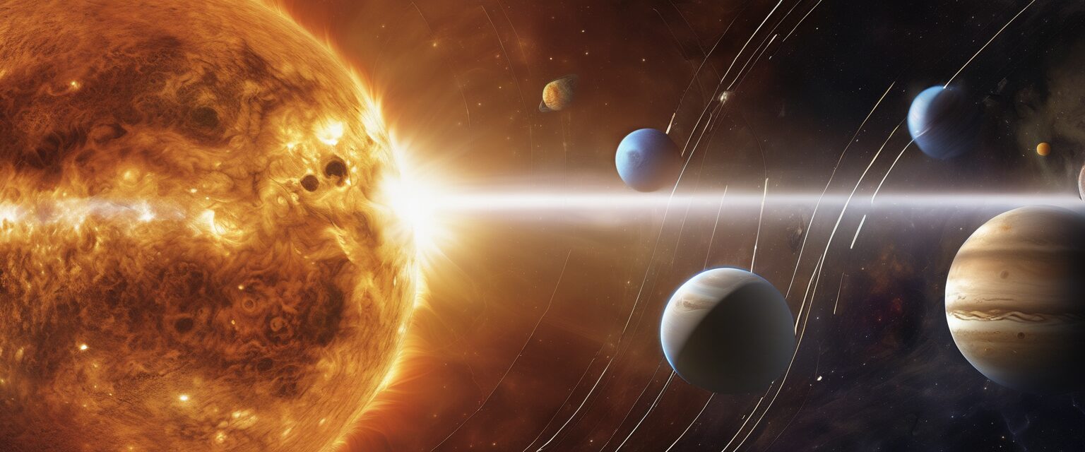  "Imperio de las Luces Celestiales: Un Viaje Fotográfico a través del Sistema Solar"

