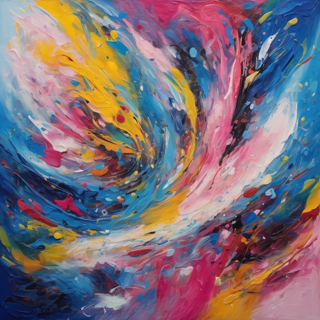  "Futuro Abstracto: Un Pincelada de Posibilidades"

